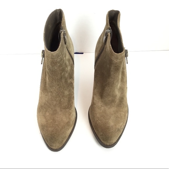 Very Volatile Suede Booties Ankle Boots - Picture 2 of 8